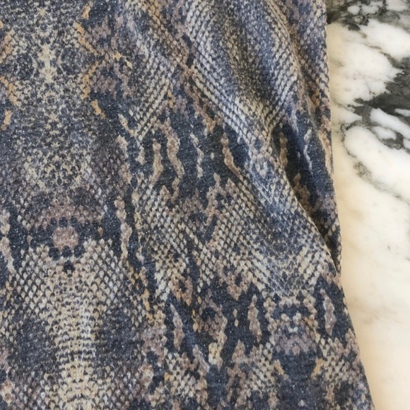 We The Free Snake Print Me Perfect Tee Shirt - Picture 3 of 5